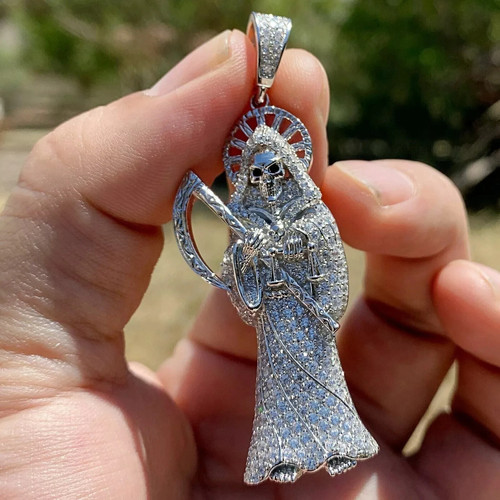 Ciondolo santa muerte con - santa,