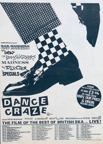 Dance craze 1981 poster - craze,